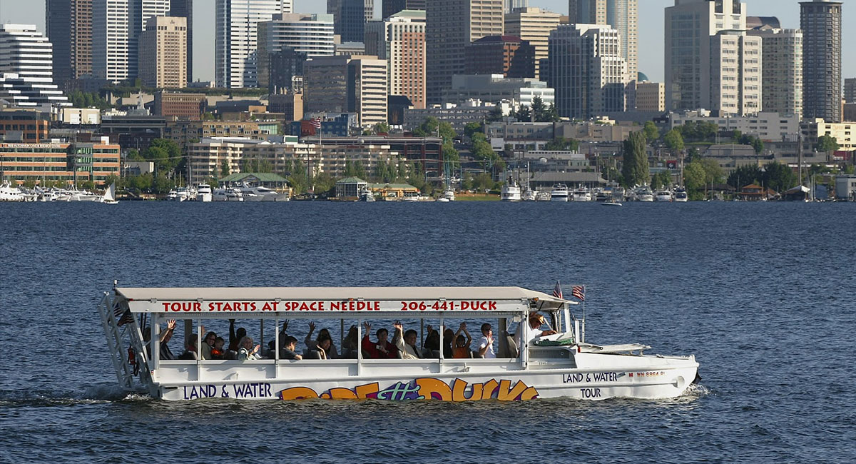 Best Ways to Tour Seattle Ride the Ducks of Seattle