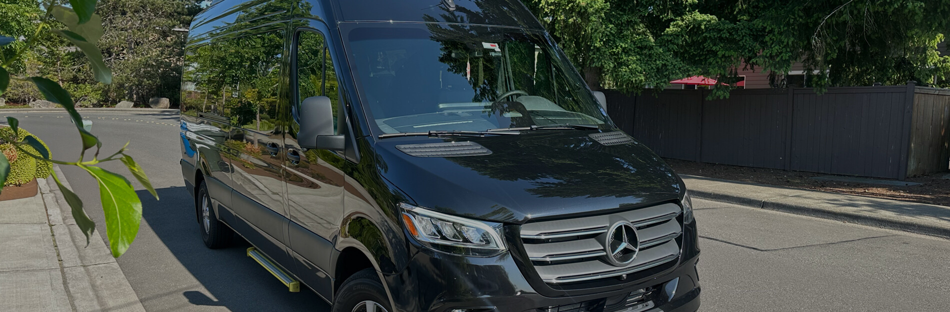 Our luxury 14-passenger van is a popular choice for Seattle prom limo rental